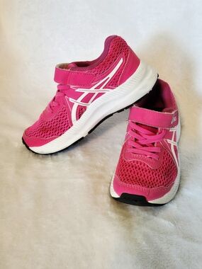 ASICS Kids' Pink Athletic Sneakers - Lightweight Breathable
